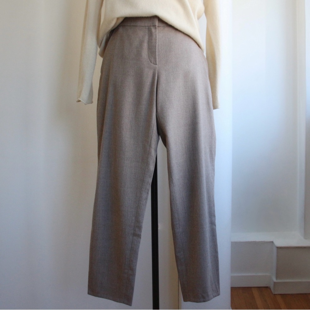 Escada Sport Virgin Wool Cigarette Trousers
